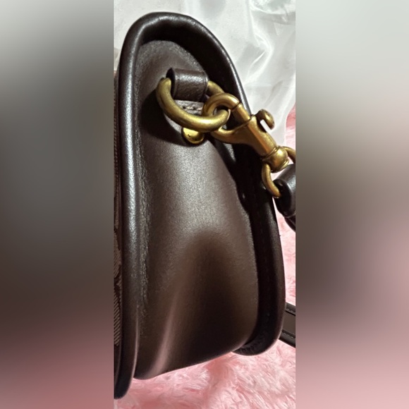 COACH SWINGER SIGNATURE JACQUARD/MAPLE-OAK - Picture 6 of 10